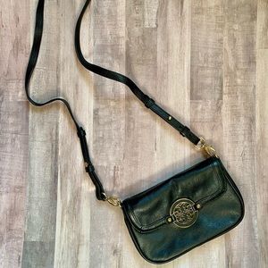 Tory Burch Black Leather Crossbody